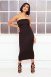 KENYA orange backless high slit a-line evening gown with bell sleeves