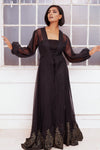 RAVEN sheer beach dress cover up robe