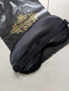 Luxury black and gold sequin embellished soft sleep mask gift set * gift wrapped & personal message