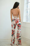 SENORITA see through sheer beach wide leg trousers